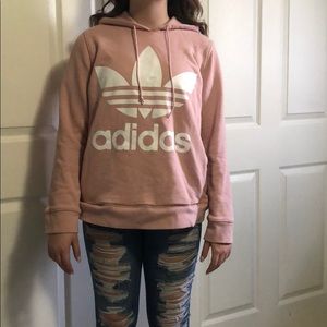 Pink Adidas Hoodie
